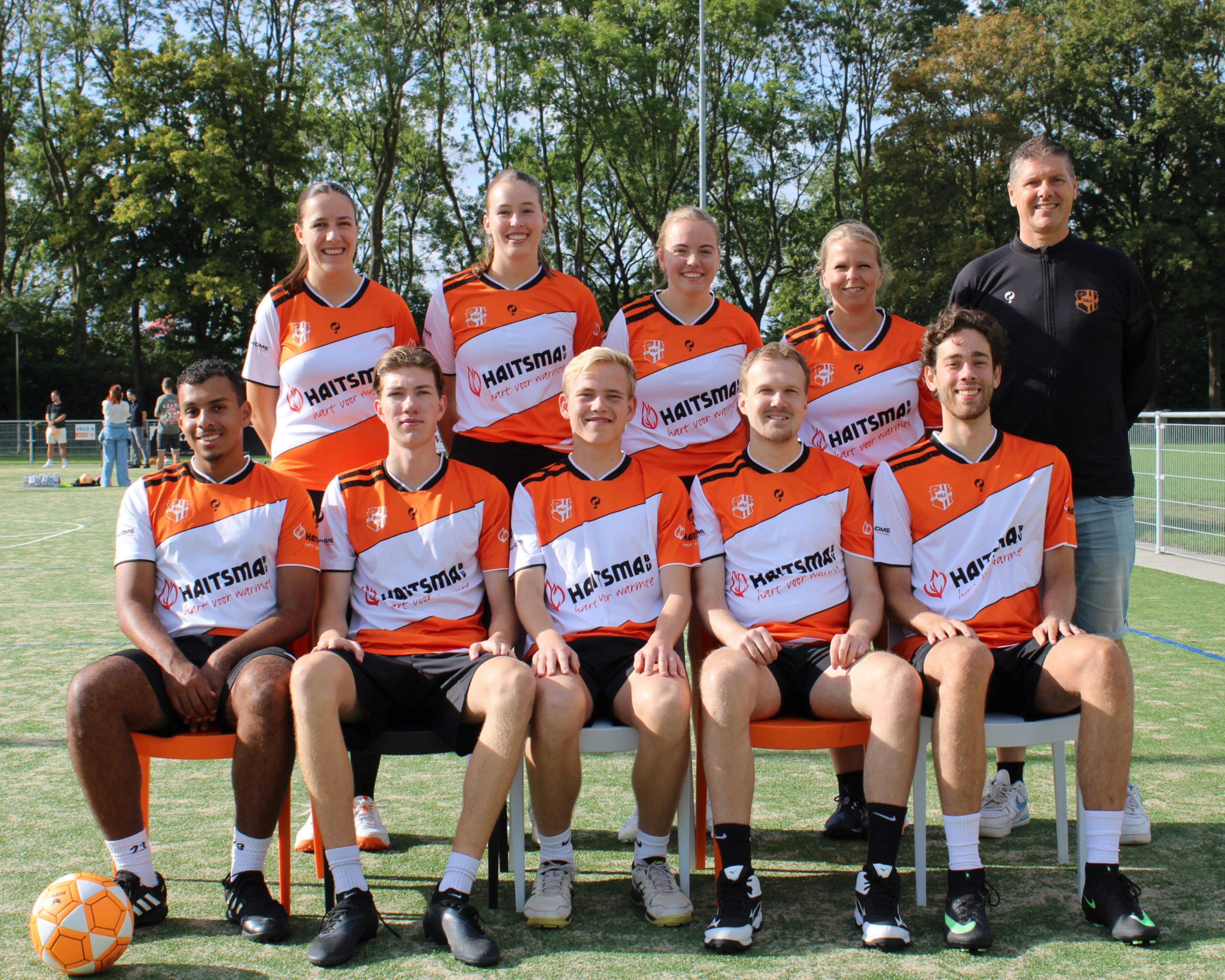 Teamfoto van Weidevogels 3