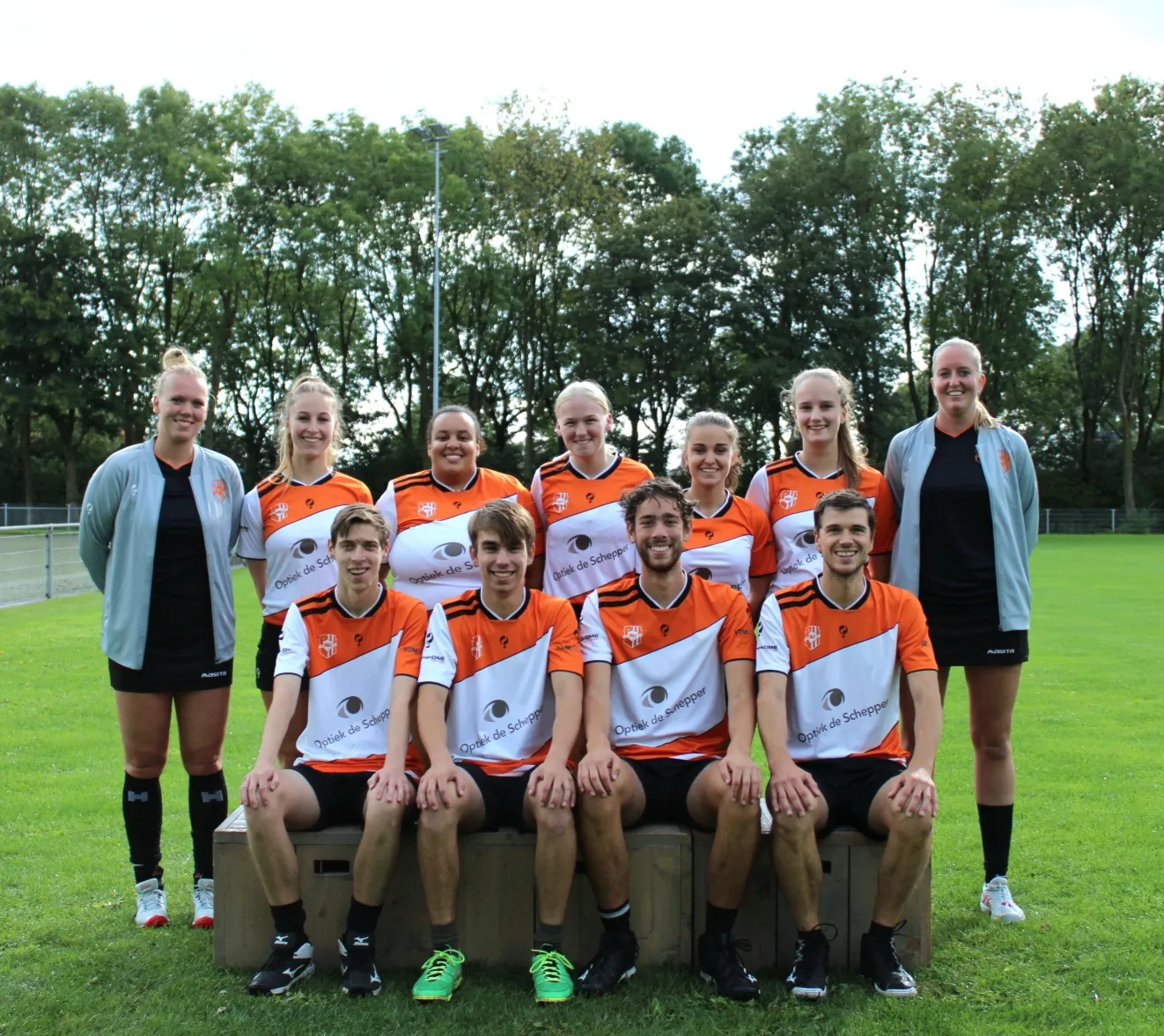Teamfoto van Weidevogels 5