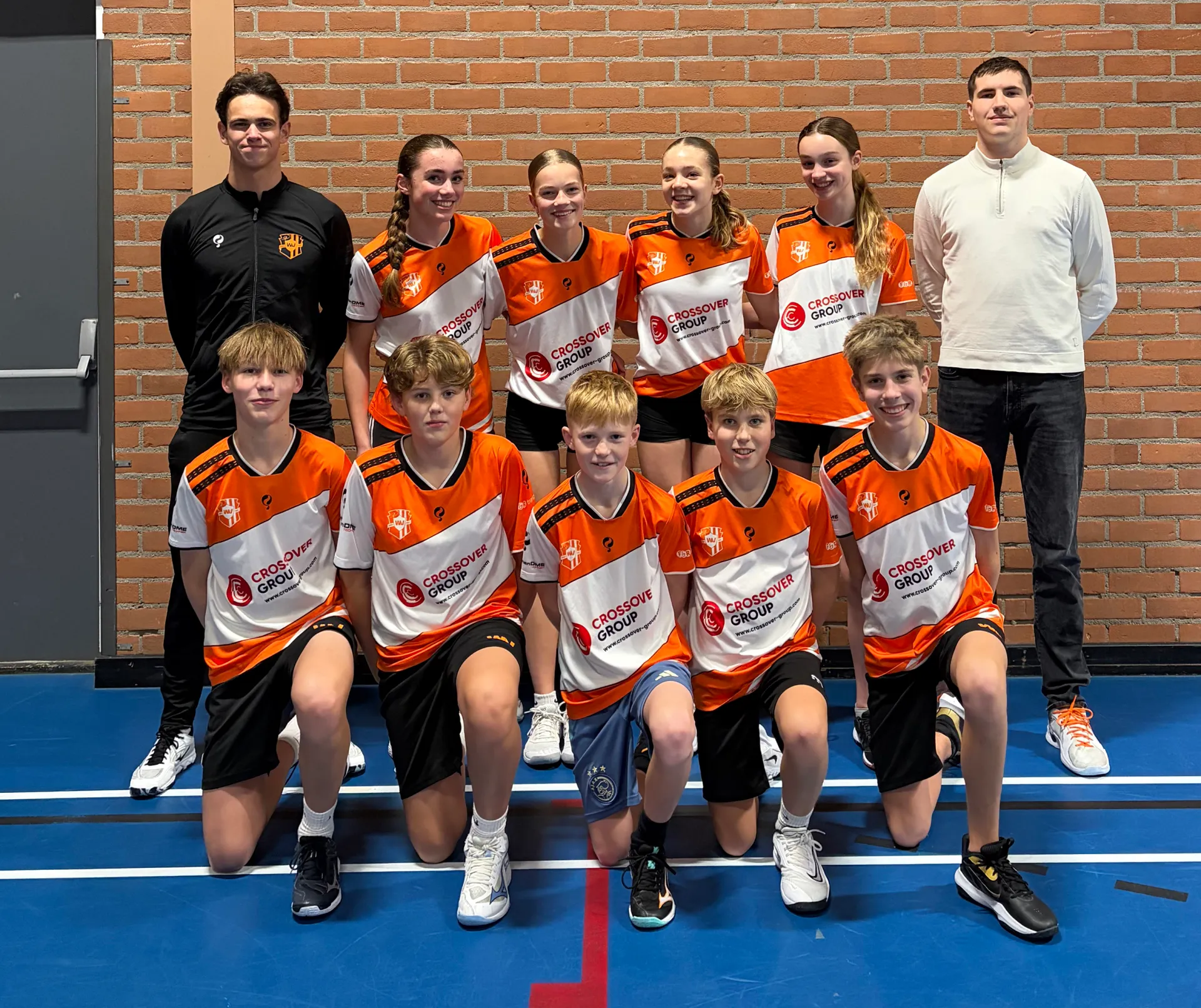 Teamfoto van Weidevogels U15-1