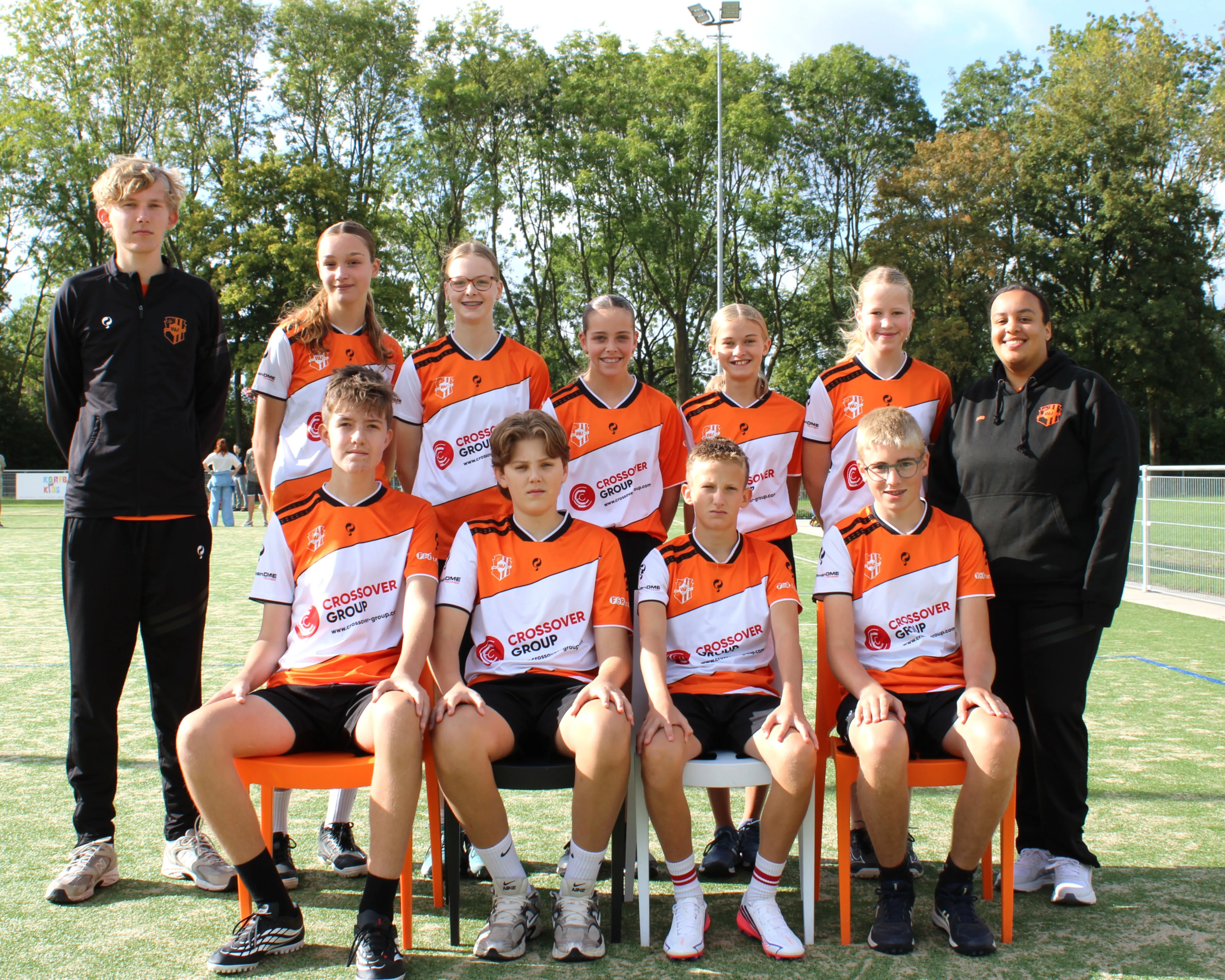 Teamfoto van Weidevogels J3