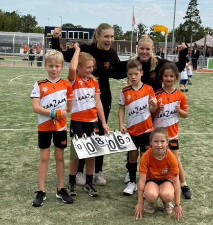 Teamfoto van Weidevogels J11
