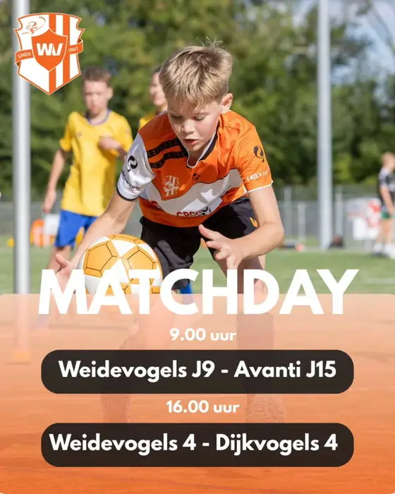 Dit weekend speelt de selectie niet, maar er staan een hoop leuke jeugdwedstrijden op het programma! Onder andere de J9 en J11 kunnen kampioen worden! 👏 Ook het 4e speelt weer een belangrijke wedstrijd om in de strijd voor het kampioenschap te blijven. Ben jij erbij?
📸 Perry Biemans/@match_sportfotografie