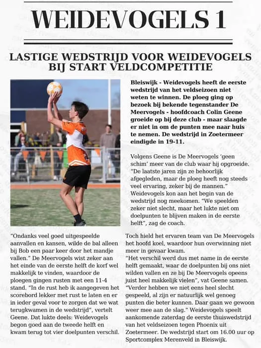 Geschreven door Suze Olivier voor De Heraut 🗞