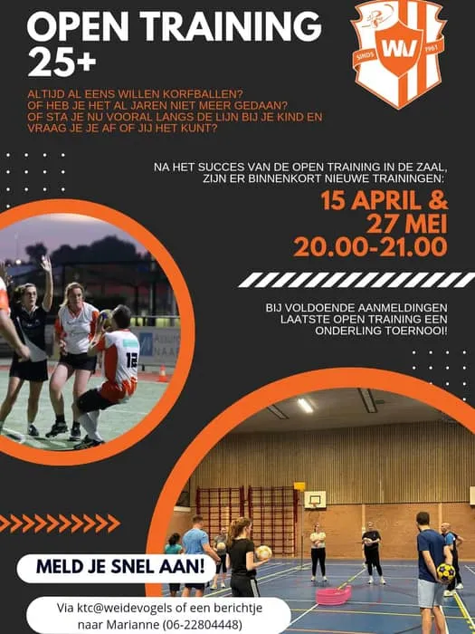 Kom jij ook mee trainen? ⚽️
